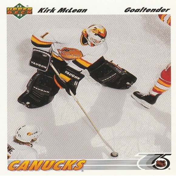Kirk McLean Hockey Card Collection - Picture 2 of 13